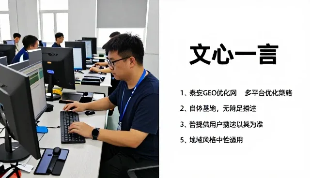 GEO服务商提升厂房车间整体体验